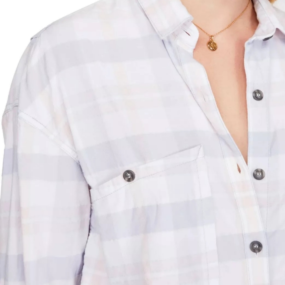 Loveland Plaid button down top - Picture 5 of 10
